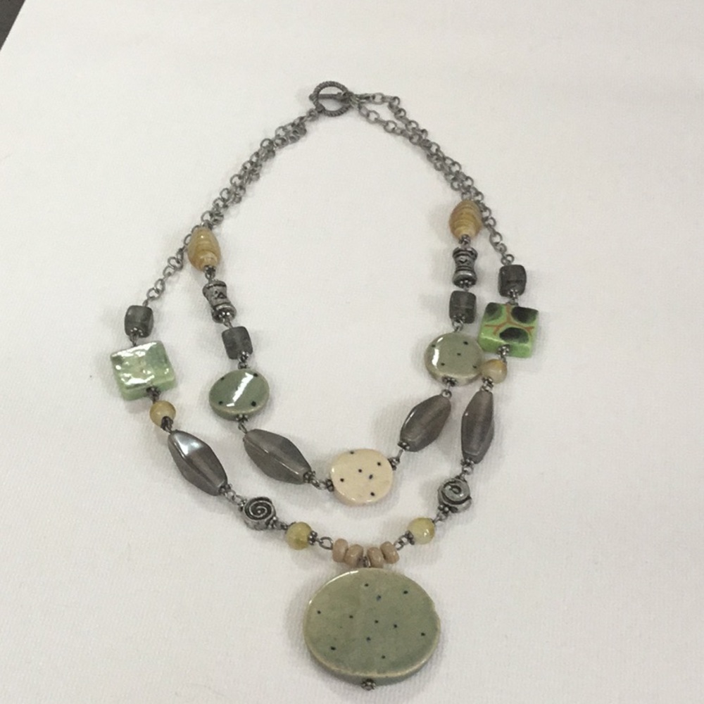 OOAK beaded necklace